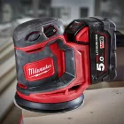 Milwaukee M18 BOS125-0 akkus excentercsiszoló 18V alapgép, 125mm