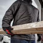Milwaukee M12 HJP-0 akkus futheto hibrid pufi kabát 12V akku nélkül XXL