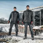 Milwaukee M12 HJP-0 akkus futheto hibrid pufi kabát 12V akku nélkül XXL