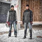 Milwaukee M12 HBWP LADIES-0 akkus futheto noi hibrid pufi mellény 12V akku nélkül XL