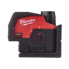 Milwaukee M12 CLLP-301C akkus zöld keresztvonal- és pontlézer 12V 1x3,0Ah