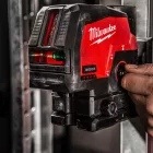 Milwaukee M12 CLLP-301C akkus zöld keresztvonal- és pontlézer 12V 1x3,0Ah