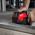 Milwaukee M12 CLLP-0C akkus zöld keresztvonal- és pontlézer 12V alapgép