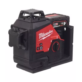   Milwaukee M12 3PL-401C akkus zöld 360° 3 síkú lézer 12V 1x4,0Ah
