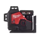 Milwaukee M12 3PL-401C akkus zöld 360° 3 síkú lézer 12V 1x4,0Ah