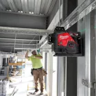 Milwaukee M12 3PL-401C akkus zöld 360° 3 síkú lézer 12V 1x4,0Ah