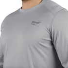 Milwaukee WORKSKIN WWLSG technikai szürke hosszú ujjú póló XL