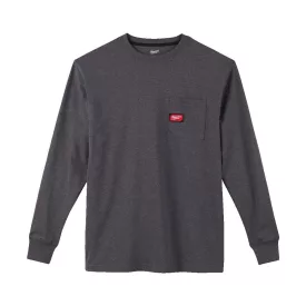   Milwaukee WORKSKIN WTLSG szürke hosszú ujjú munkás póló L