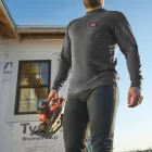 Milwaukee WORKSKIN WTLSG szürke hosszú ujjú munkás póló XL