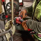 Milwaukee akkus sarokcsiszoló M18 FSAG125X-0P 18V alapgép 125mm Packout kofferben