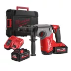 Milwaukee M18 FHX-552X akkus SDS-Plus vésokalapács 18V 2x5,5Ah