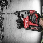 Milwaukee M18 FHX-552X akkus SDS-Plus vésokalapács 18V 2x5,5Ah