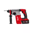 Milwaukee akkus fúró-vésőkalapács M18 BLH-502X 18V 2x5,0 Ah, HD kofferben