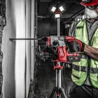 Milwaukee akkus fúró-vésőkalapács M18 BLH-502X 18V 2x5,0 Ah, HD kofferben