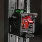 Milwaukee M12 3PLKIT-401P akkus szintezo lézer 12V 1x4,0Ah