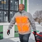 Milwaukee M12 HJGREY5-0 akkus szürke színu futheto kabát 12V akku és tölto nélkül XXL
