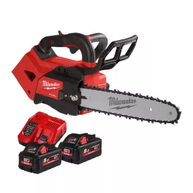   Milwaukee M18 FTHCHS30-802 akkus felso fogantyús láncfurész 18V 2x8,0Ah