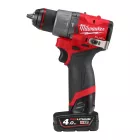 Milwaukee M12 FPD2-402X akkus szuperkompakt ütvefúró-csavarozó 12V 2x4,0Ah