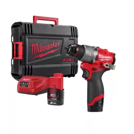   Milwaukee M12 FDD2-202X akkus szuperkompakt fúrócsavarozó 12V 2x2,0Ah