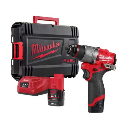 Milwaukee M12 FDD2-202X akkus szuperkompakt fúrócsavarozó 12V 2x2,0Ah