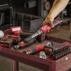 Milwaukee M12 FHIR14LR-0 akkus racsnis csavarkulcs hosszított hajtószárral 1/4" 12V alapgép