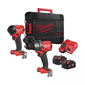 Milwaukee M18 FPP2A3-502X akkus gépszett 18V 2x5,0Ah