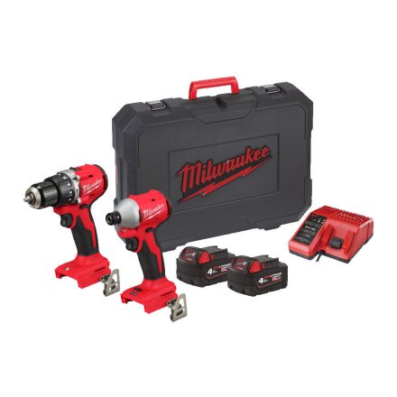 Milwaukee M18 BLCPP2A-402C akkus gépszett 18V 2x4,0Ah