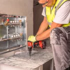 Milwaukee akkus ütvefúró-csavarozó M18 BLPDRC-0X 18V alapgép, HD kofferben