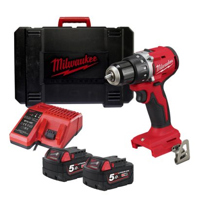 Milwaukee M18 BLDDRC-502C akkus fúrócsavarozó 18V 2x5,0Ah