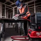 Milwaukee M12 FCS442-502X akkus köfűrész 12V 2x5,0 Ah, HD kofferben