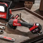 Milwaukee M18 FSAG125XB-502P akkus sarokcsiszoló 18V 2x5,0 Ah Packout kofferben