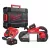 Milwaukee akkus szalagfűrész M18 FUEL FBS127-502C 18V 2x5,0 Ah, kofferben