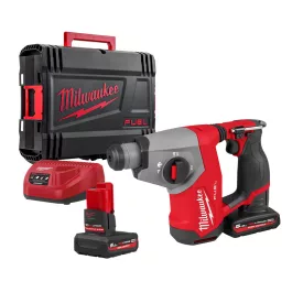   Milwaukee akkus SDS-Plus fúró-vésőkalapács M12 FHAC16-502X 12V 2x5,0 Ah, Heavy Duty kofferben