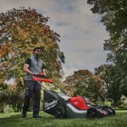 Milwaukee M18 F2LM46-802 dupla akkus fűnyíró 18V 2x8,0 Ah FORGE akkumulátorral