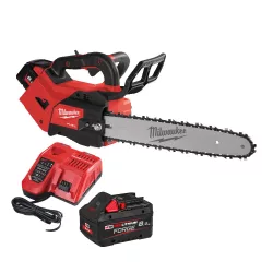   Milwaukee akkus felső fogantyús láncfűrész M18 FTHCHS35-802 18V 2x8,0 Ah FORGE akkumulátorral