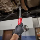 Milwaukee akkus cserélhető adapteres racsnis csavarkulcs M12 FPTR-202X 12V 2x2,0 Ah, HD kofferben